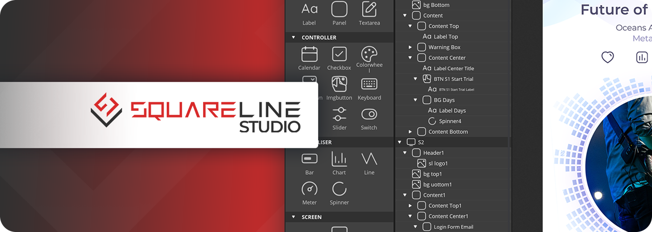 Squareline Studio Banner