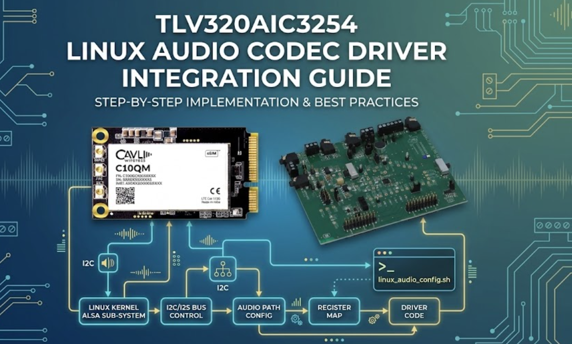 TLV320AIC3254 Linux Audio Codec Driver Integration Guide