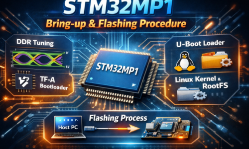 STM32MP1 Custom Board Bring-Up and Flashing Procedure