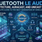 Bluetooth LE Audio: Architecture, Auracast, and Unicast Roles